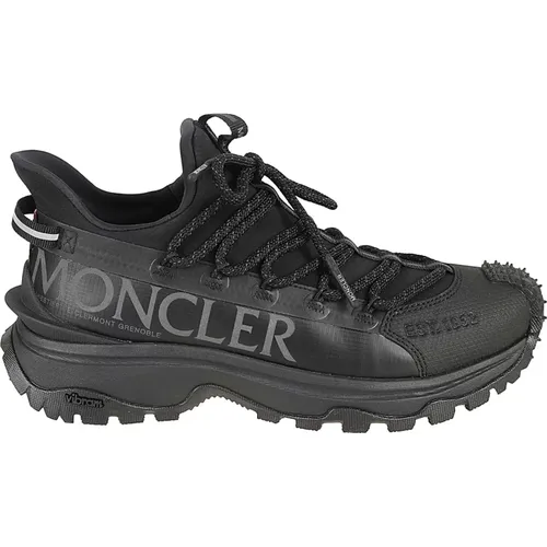 Schwarze Trailgrip Lite2 Low Top Sneakers , Damen, Größe: 38 EU - Moncler - Modalova