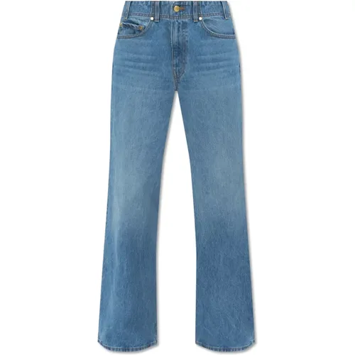 Elodie High-Rise-Jeans mit weiten Beinen , Damen, Größe: W28 - Ulla Johnson - Modalova