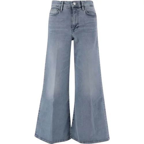 Weite Bein Denim Jeans Frame - Frame - Modalova