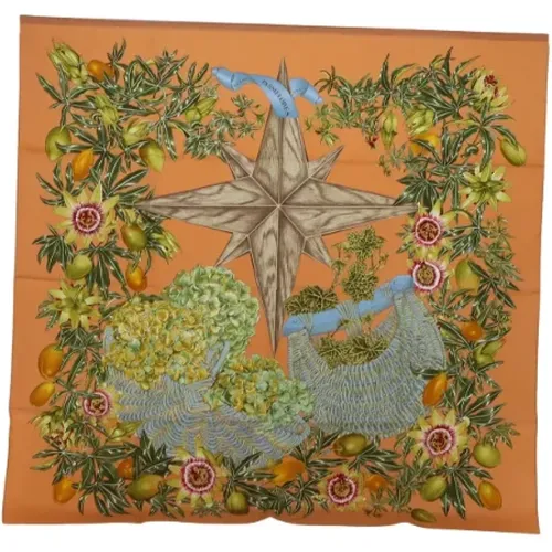 Pre-owned Silk scarves , female, Sizes: ONE SIZE - Hermès Vintage - Modalova