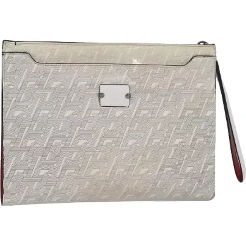 Pre-owned Canvas clutches - Christian Louboutin Pre-owned - Modalova