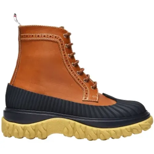 Thom , Leather boots , female, Sizes: 3 UK - Thom Browne - Modalova