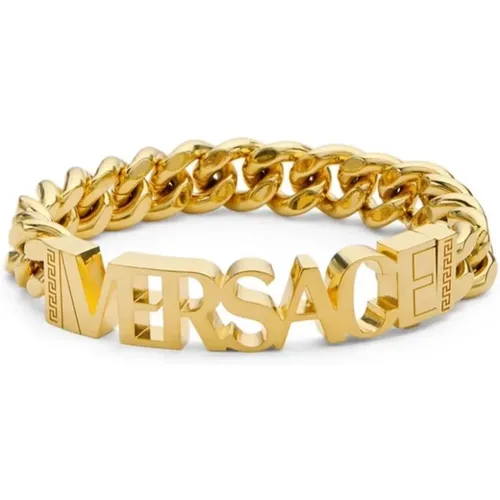 Gold Metall Armband Versace - Versace - Modalova