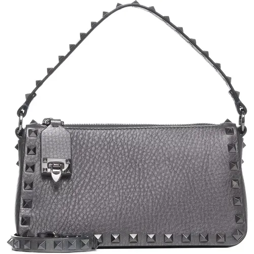 Anthracite Bags - Stylish Collection , female, Sizes: ONE SIZE - Valentino Garavani - Modalova