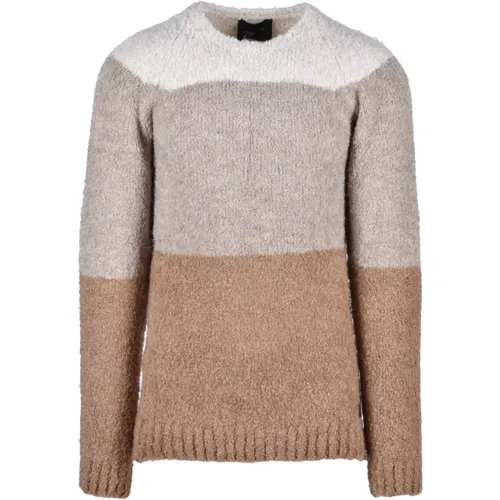 Wollmischung Strickpullover , Herren, Größe: S - Gianni Lupo - Modalova