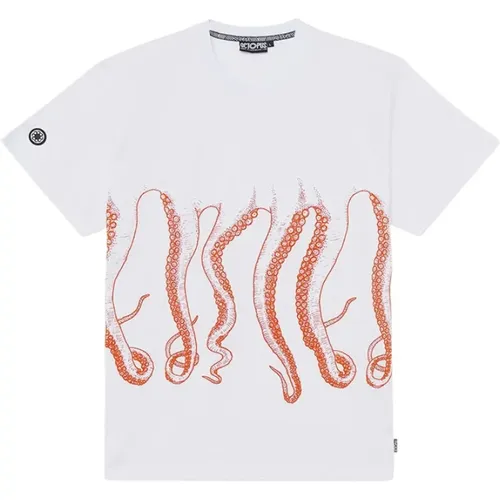 T-shirt , Herren, Größe: XL - Octopus - Modalova