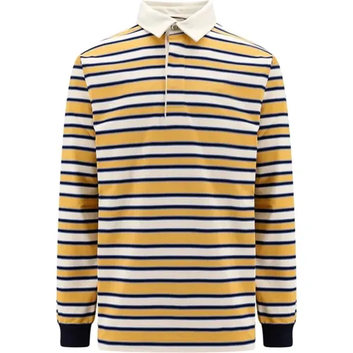 Yellow Cotton Shirt Aw22 , male, Sizes: XS, M, S - Gucci - Modalova