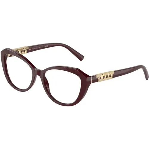 Violette Rahmenbrille , Damen, Größe: 52 MM - Tiffany - Modalova