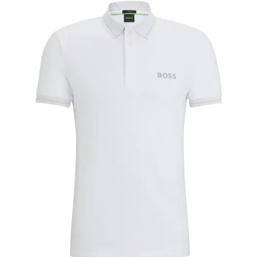 Klassisches Polo-Shirt für Männer , Herren, Größe: L - Hugo Boss - Modalova