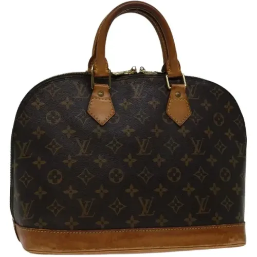 Pre-owned Canvas handbags , female, Sizes: ONE SIZE - Louis Vuitton Vintage - Modalova