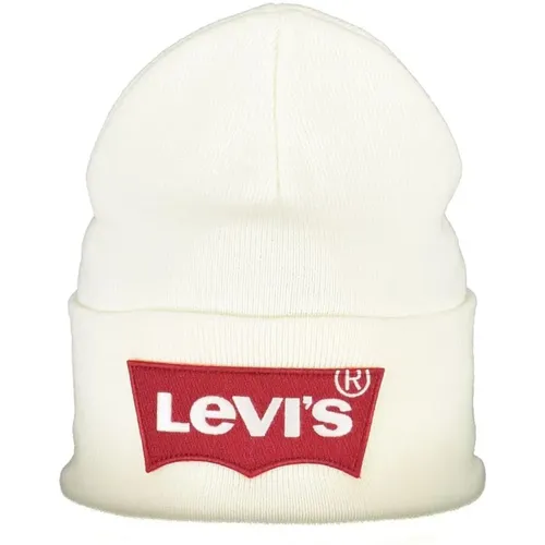 Levi's , Logo Detail Acrylic Hat , male, Sizes: ONE SIZE - Levis - Modalova