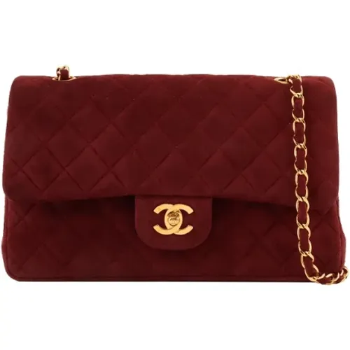 Pre-owned Suede chanel-bags , female, Sizes: ONE SIZE - Chanel Vintage - Modalova