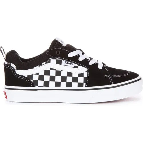 Black White Filmore Decon Skate Trainers , male, Sizes: 4 1/2 UK - Vans - Modalova