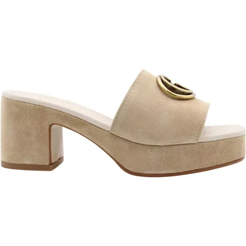 Stylish Mule Perrez , female, Sizes: 5 UK, 6 UK, 4 UK - Guess - Modalova