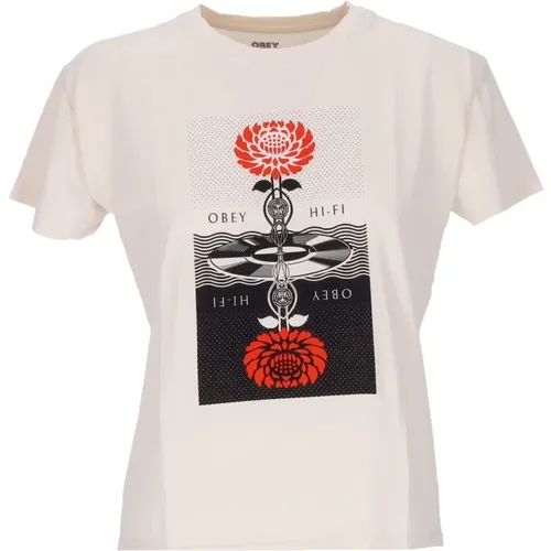 Blumen Shepard Tee Damen T-Shirt - Obey - Modalova