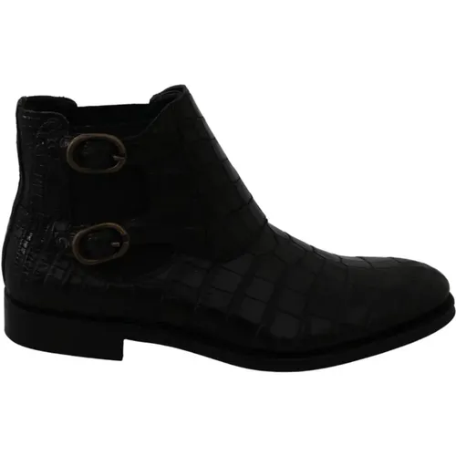 Echte Derby Brogue Stiefel - Dolce & Gabbana - Modalova