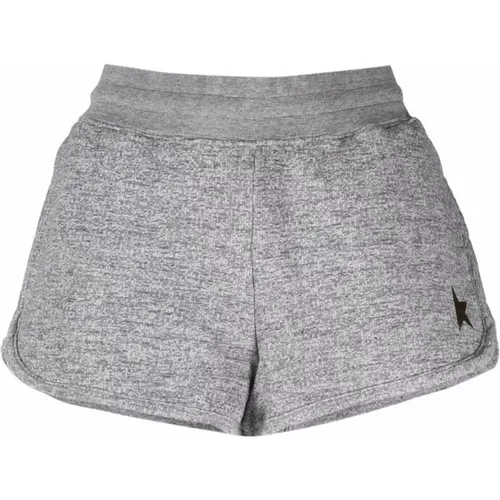 Graue Shorts für Frauen - Golden Goose - Modalova