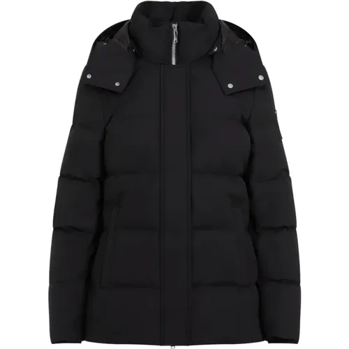 Schwarze Cloud 3Q Jacke - Moose Knuckles - Modalova