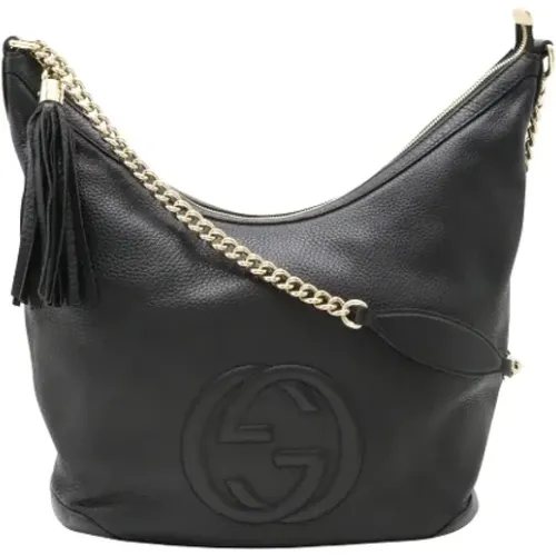 Pre-owned Leather gucci-bags , female, Sizes: ONE SIZE - Gucci Vintage - Modalova