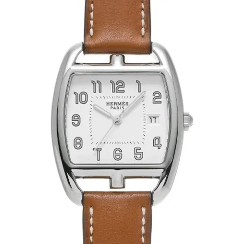 Pre-owned Stainless Steel watches , female, Sizes: ONE SIZE - Hermès Vintage - Modalova