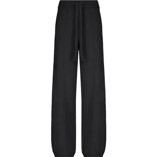 Cashmere and Silk Tracksuit Style Trousers , female, Sizes: XS, 2XS - Laneus - Modalova