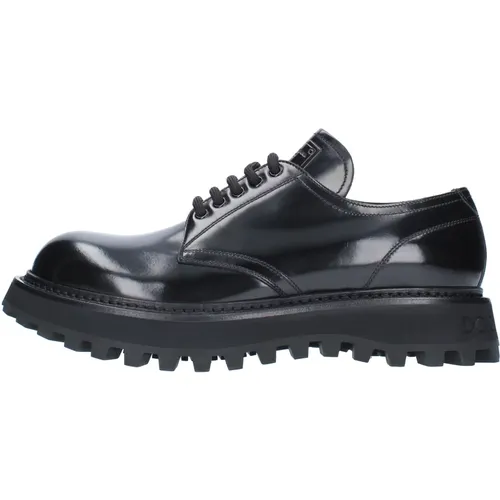 Flache Schuhe Schwarz - Dolce & Gabbana - Modalova