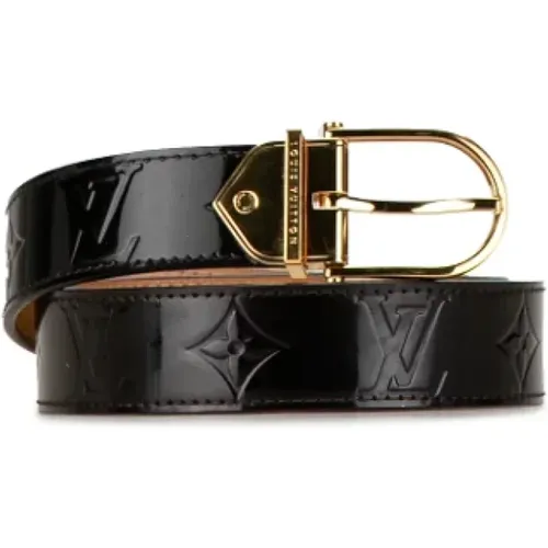 Pre-owned Leather belts , female, Sizes: ONE SIZE - Louis Vuitton Vintage - Modalova