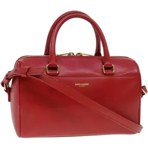 Pre-owned Leather Shoulder Bag , female, Sizes: ONE SIZE - Saint Laurent Vintage - Modalova