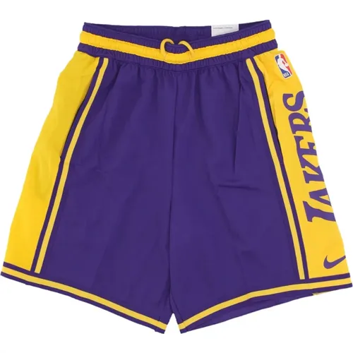 NBA Dri-Fit Basketball Shorts Lila/Gelb - Nike - Modalova