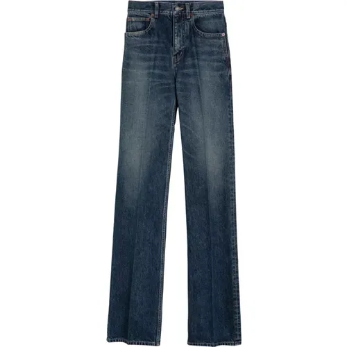 Flared Jeans , female, Sizes: W30 - Saint Laurent - Modalova