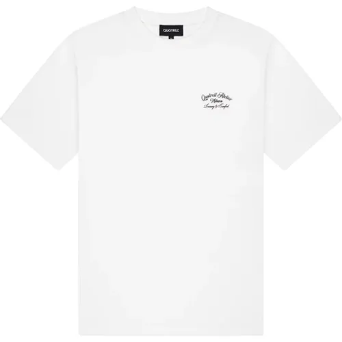 Milano T-Shirt Herren Weiß , Herren, Größe: 2XL - Quotrell - Modalova