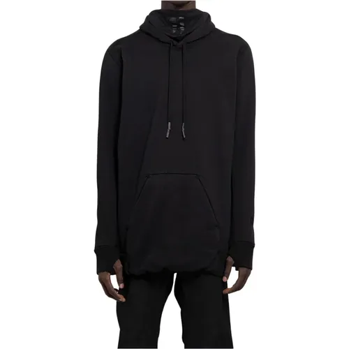 Hoodie with Kangaroo Pocket and Signature Detail , male, Sizes: XL - Boris Bidjan Saberi - Modalova