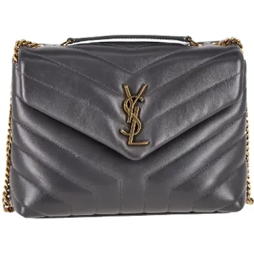 Pre-owned Leder schultertasche - Yves Saint Laurent Vintage - Modalova