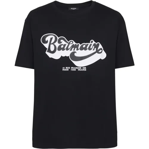T-Shirt,'70er T-Shirt Balmain - Balmain - Modalova