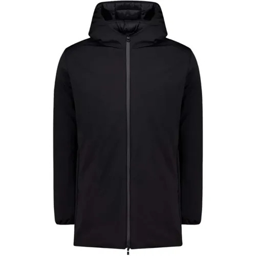 Clem 2.0 - Schwarze Softshell-Jacke mit Kapuze , Herren, Größe: M - Ciesse Piumini - Modalova