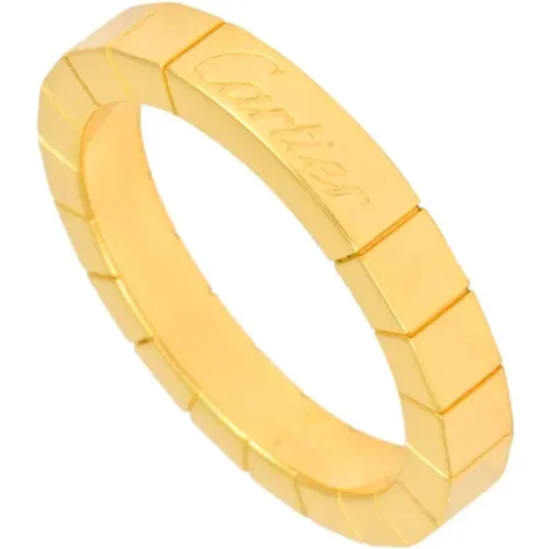 Pre-owned Gold rings , female, Sizes: ONE SIZE - Cartier Vintage - Modalova