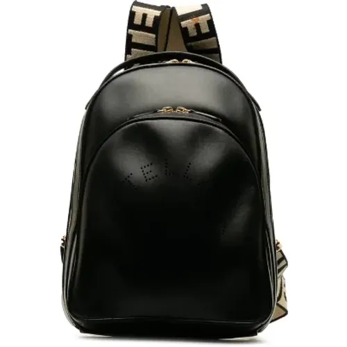 Pre-owned Leather backpacks , female, Sizes: ONE SIZE - Stella McCartney Pre-owned - Modalova