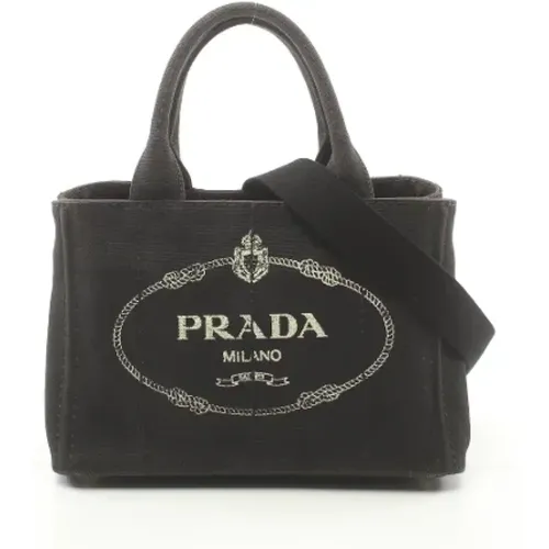 Pre-owned Canvas prada-bags , female, Sizes: ONE SIZE - Prada Vintage - Modalova