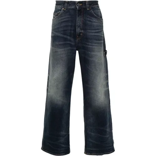 Denim Wide Leg Jeans , male, Sizes: W32 - Haikure - Modalova