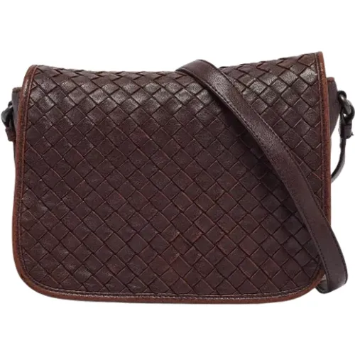 Pre-owned Leder schultertasche - Bottega Veneta Vintage - Modalova