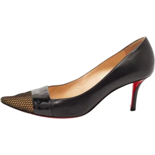 Pre-owned Leather heels , female, Sizes: 5 UK - Christian Louboutin Pre-owned - Modalova