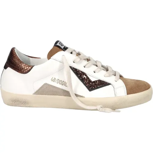 Weiße Sneakers Suprime Linie , Damen, Größe: 38 EU - 4B12 - Modalova