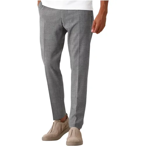 Graue karierte Hose Regular Fit , Herren, Größe: W32 - drykorn - Modalova