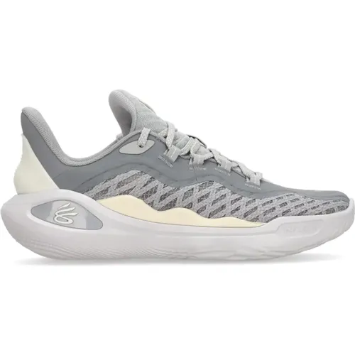 Graue Streetwear Curry 11 YW Schuhe , Herren, Größe: 45 EU - Under Armour - Modalova