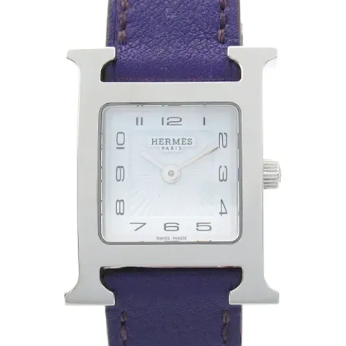 Pre-owned Stainless Steel watches , female, Sizes: ONE SIZE - Hermès Vintage - Modalova