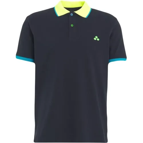 Short Sleeve Cotton Polo Shirt , male, Sizes: XL, 2XL, L, M - Peuterey - Modalova