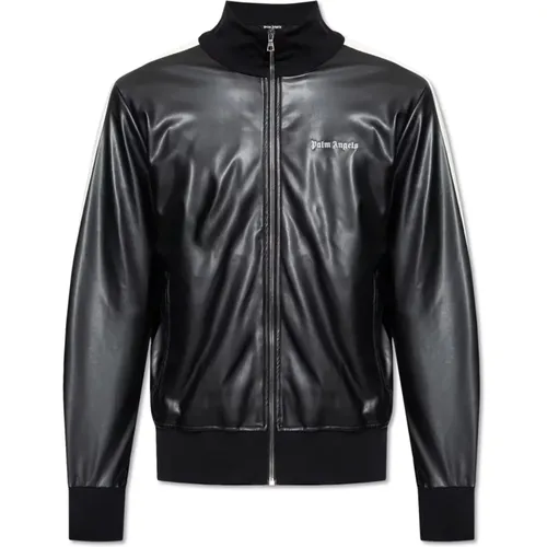 Jacket with logo , male, Sizes: L, XS, M, S - Palm Angels - Modalova