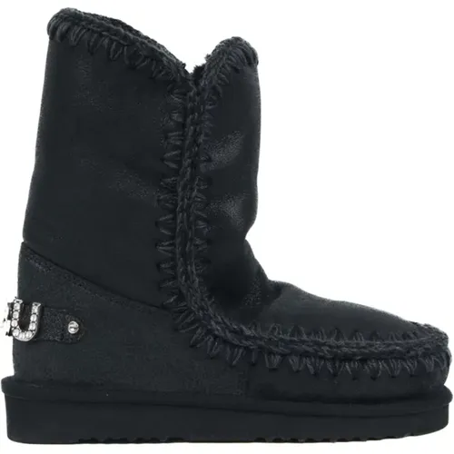 Eskimo 24 Schwarze Stiefel , Damen, Größe: 37 EU - Mou - Modalova