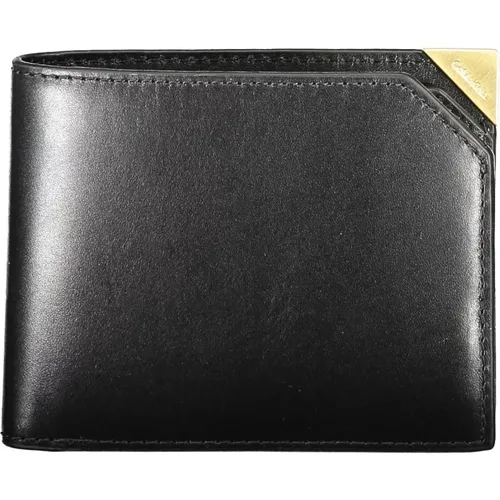 Leather Wallet with Rfid Blocker , male, Sizes: ONE SIZE - Calvin Klein - Modalova