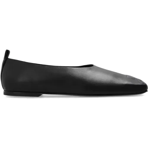 Leder Ballettflats Courrèges - Courrèges - Modalova